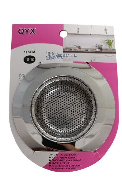 ÇELİK LAVABO SÜZGECİ 11CM  PK:12 